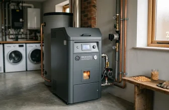 Chaudière biomasse Advantage 32 avec pellets de bois